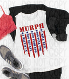 Murph Tank, Murph Workout Tank, MURPH WOD Shirt, Hero Workout, Memorial Day Shirt, 4th of July Shirt, Crossfit Shirt, Workout Crop Top, Distressed Flag