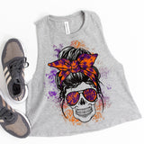 Halloween Tie Dye Skull Girl